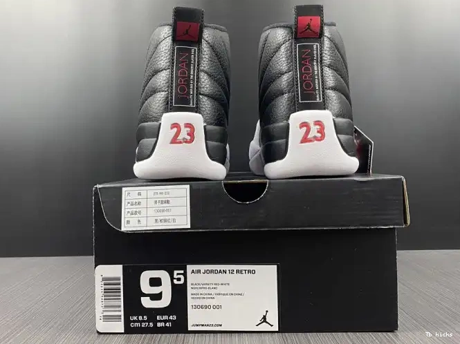 Cheap TBK Jordan Retro 12 Air Playoffs (2012) 130690-001 0521